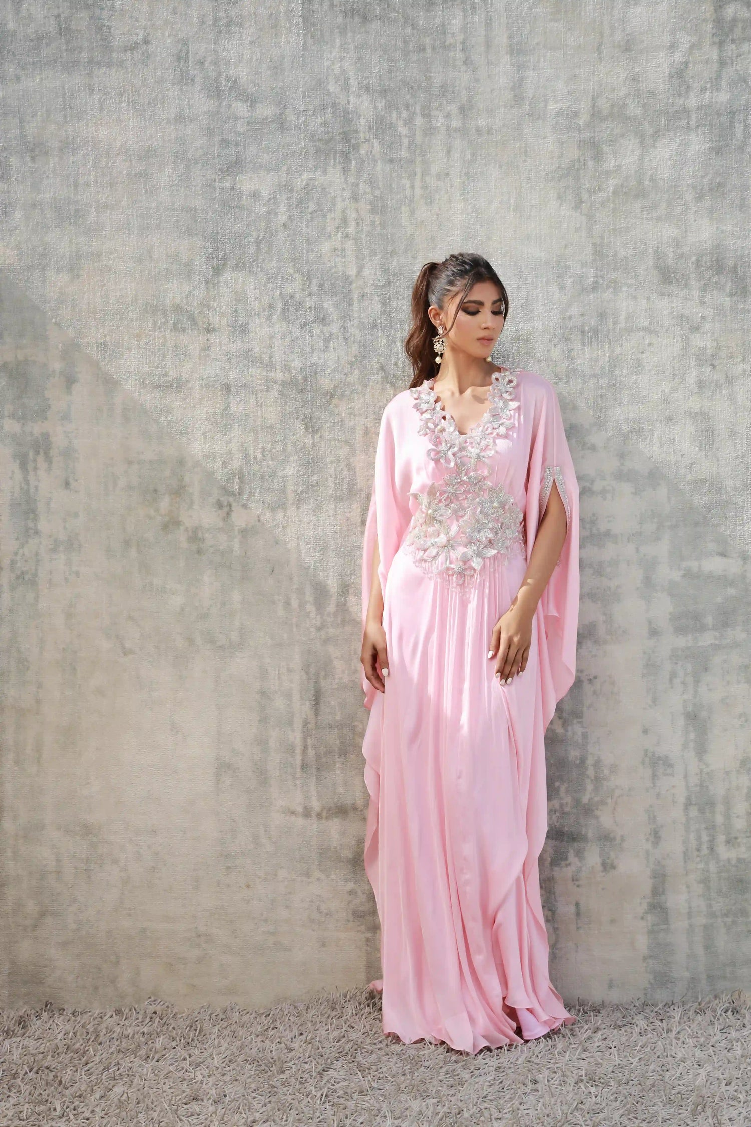 Powder Pink Kaftan