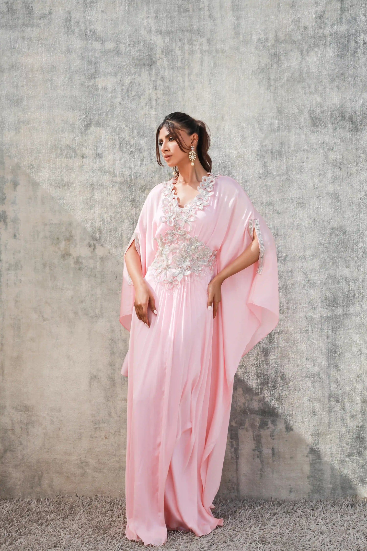 Powder Pink Kaftan