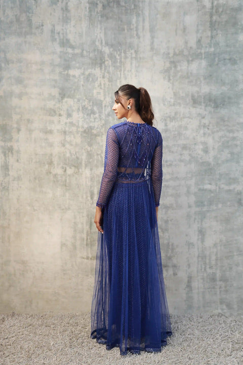 Electric blue set