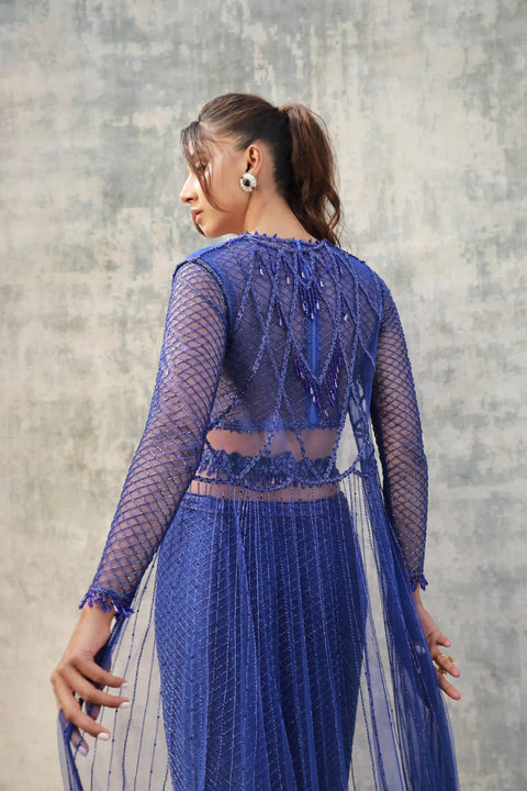 Electric blue set