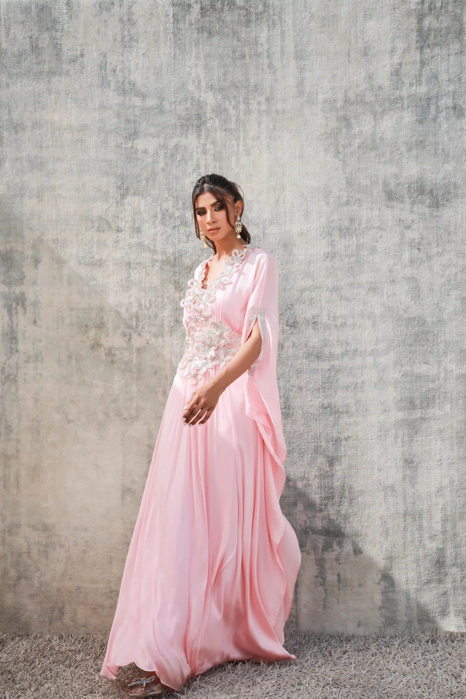 Powder Pink Kaftan