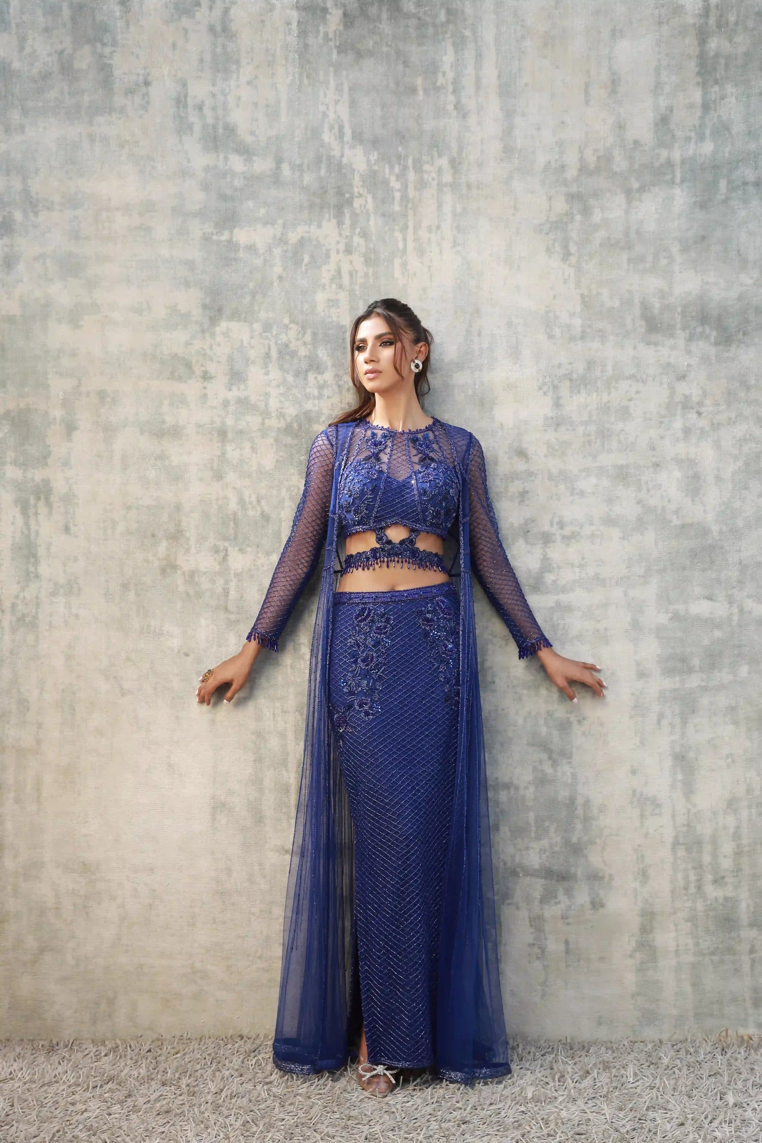 Electric blue set